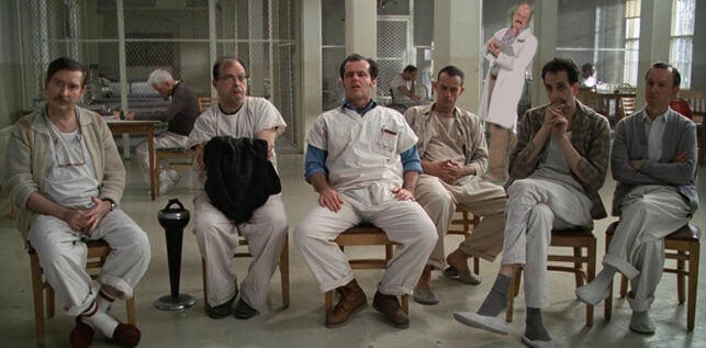 Grupo de pacientes psiquiátricos