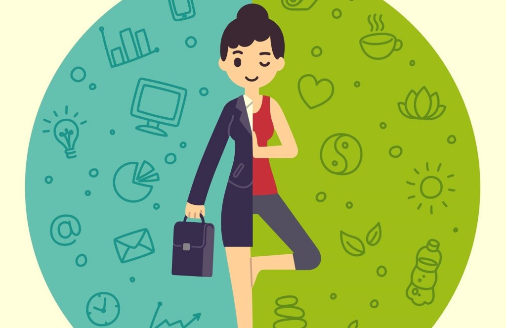 mujer praticando mindfulness y representando el sal de tu mente