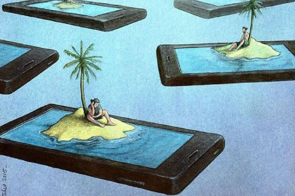Tu teléfono te acerca a quienes están lejos, pero te aleja de quienes