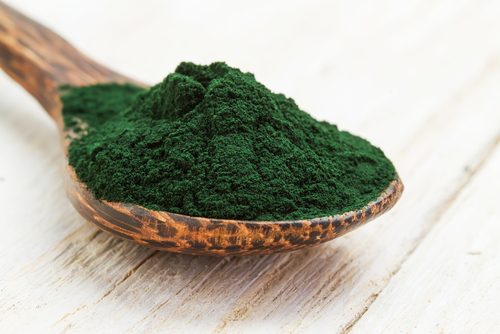 Cuchara con espirulina