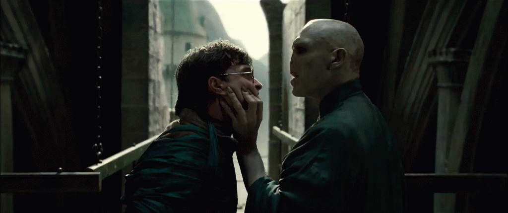 Harry Potter y Voldemort