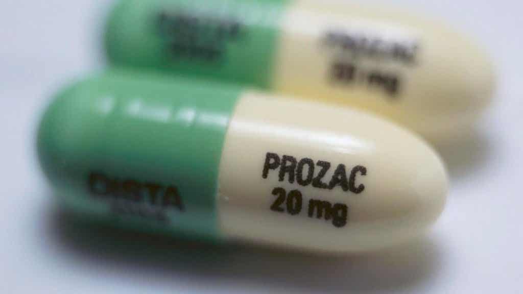 Prozac with the active ingredient fluoxetine