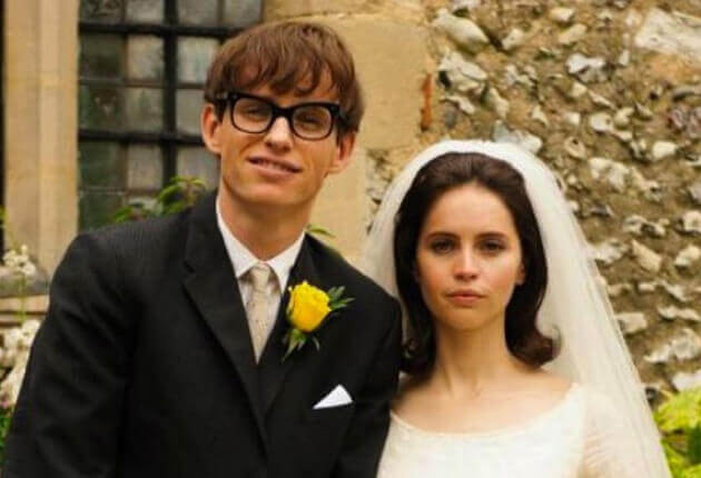 Stephen Hawking y su mujer