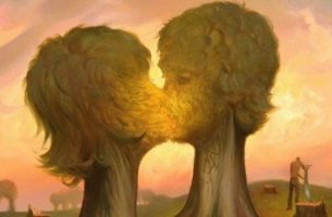 Árboles con forma de pareja