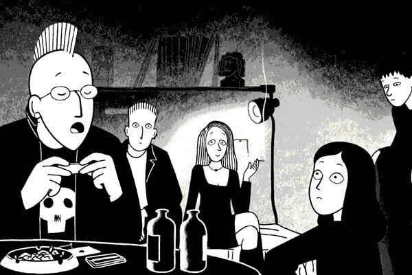 Imagen de los personajes de Persépolis
