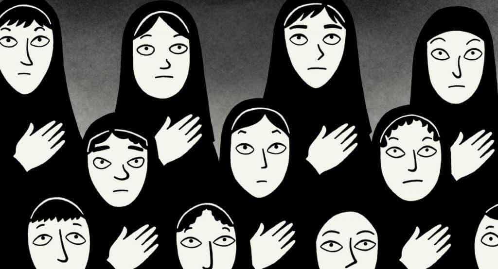 Mujeres árabes de persépolis