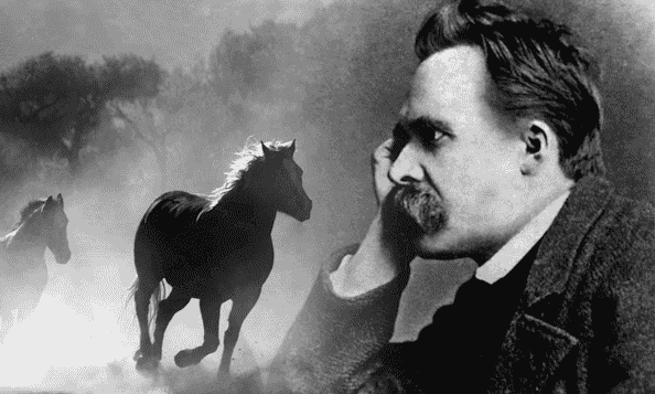 Nietzsche con caballo