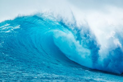 La metáfora de las olas en la playa