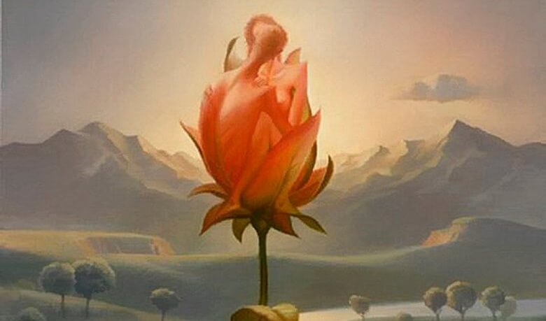 flor simbolizando la evolución del amor en la pareja