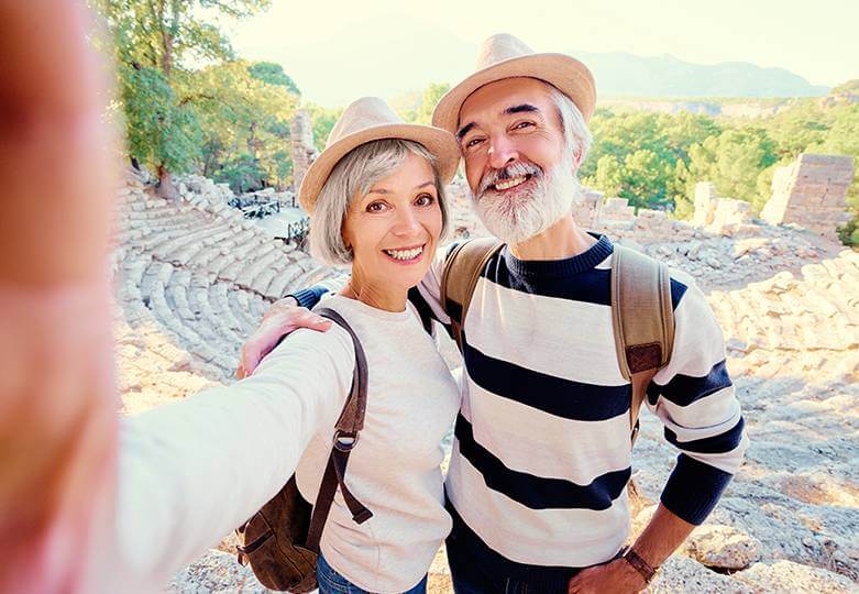 pareja superando la la crisis de la mediana edad