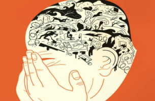 Persona con conflictos en su mente