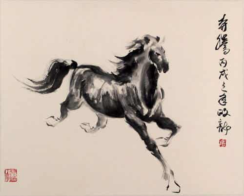 caballo simbolizando fábula china