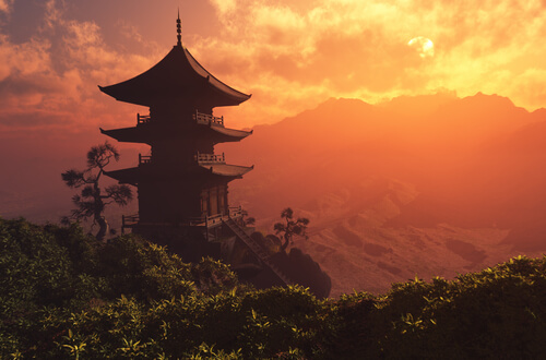 paysage chinois