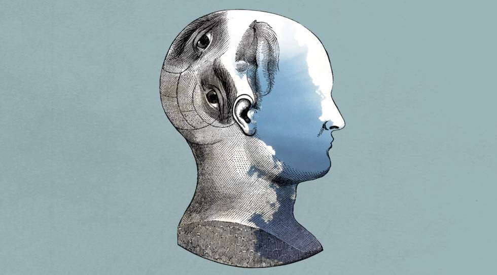 perfil de persona simbolizando cómo el inconsciente detecta las mentiras