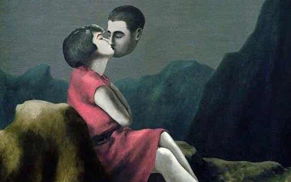 cuadro de Magritte simbolizando las dificultades psicológicas que generan problemas de pareja