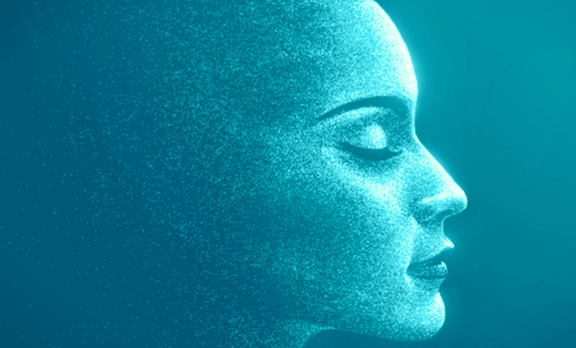 perfil femenino simbolizando la intuición e instinto