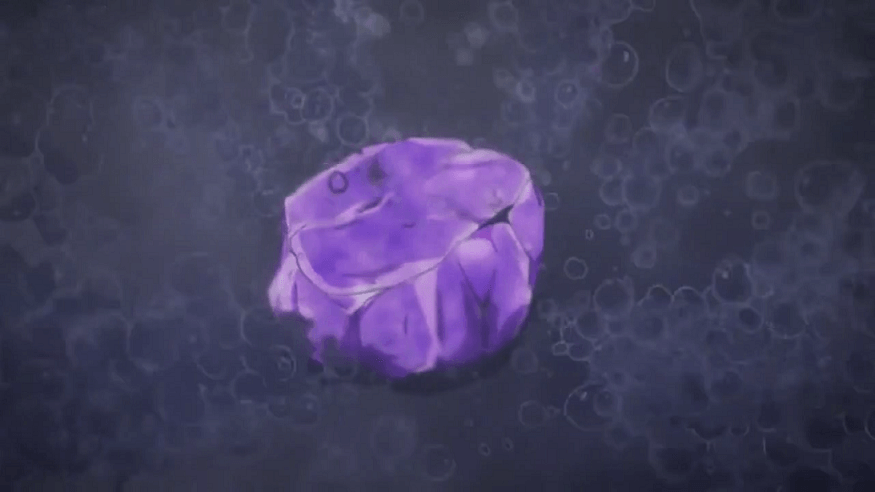 piedra dorada simbolizando la historia sobre la ceguera mental