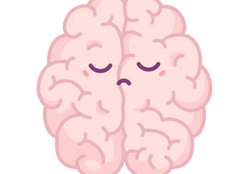 Cerebro triste y pesimista