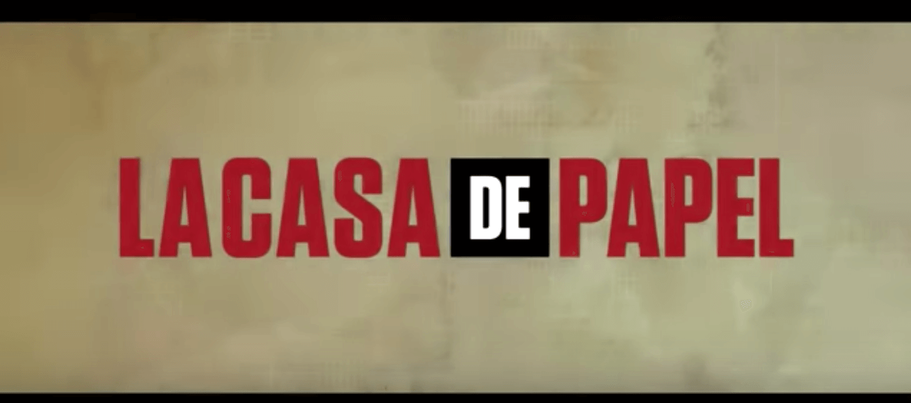 Tipografía de la casa de papel