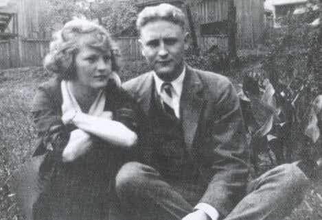 Zelda y Scott Fitzgerald