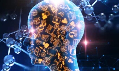 mente con iconos simbolizando la teoría de la navaja suiza