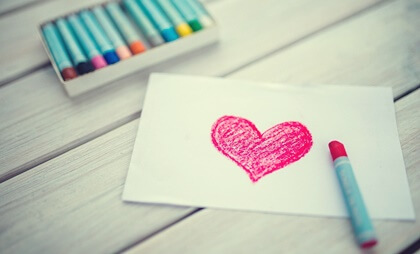 Dibujo de un corazón