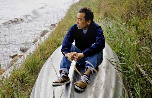 Haruki Murakami sobre un barco