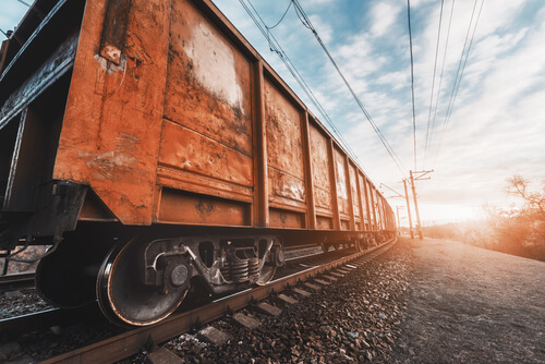 Tren simbolizando el efecto ‘wanderlust’