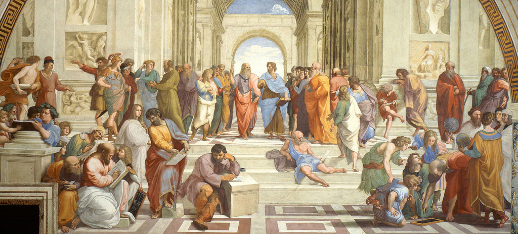 La escuela de Atenas