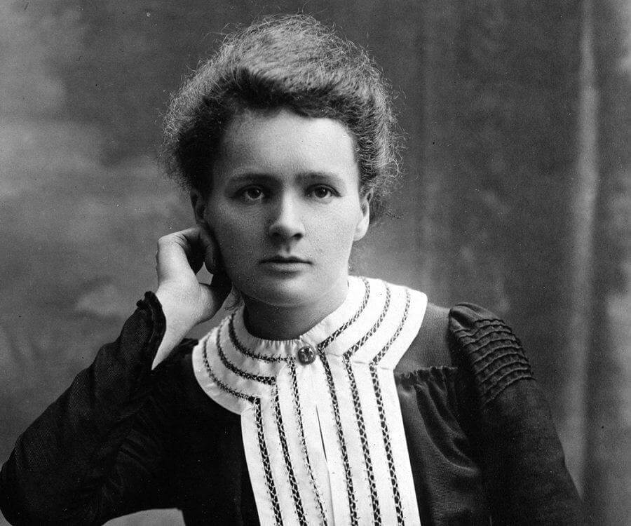 marie curie joven