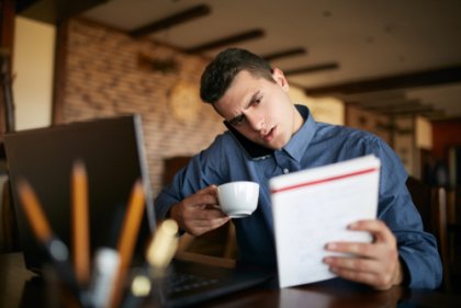 Las personas ocupadas no siempre son felices