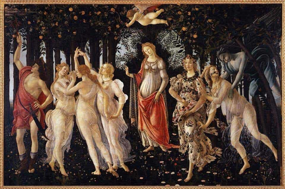 La primavera de Sandro Botticelli