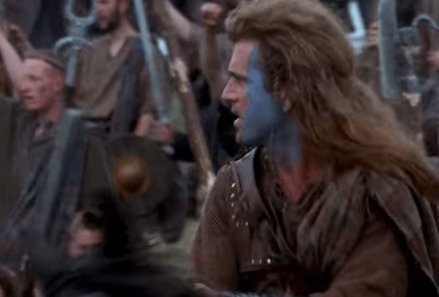 William Wallace con un ejército