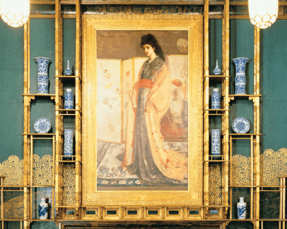 Habitación con estilo del esteticismo