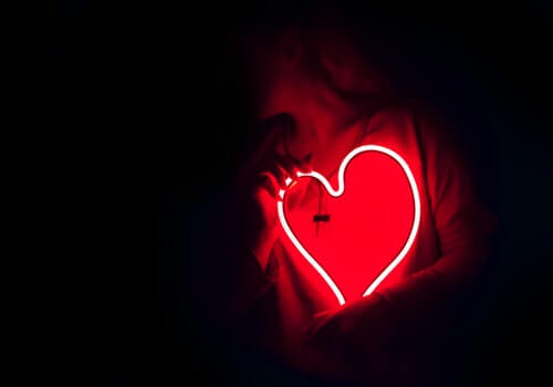 Corazón iluminado
