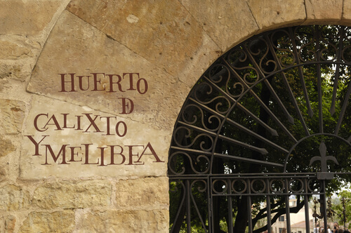 Huerto de Calisto y Melibea