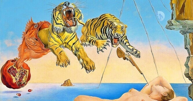 Cuadro de Dalí