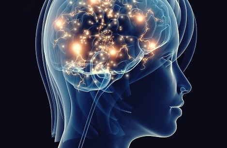 Cerebro de una mujer representando las  enfermedades mentales