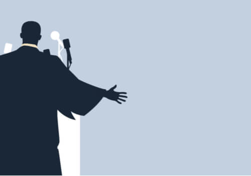 Ilustración de Martin Luther King