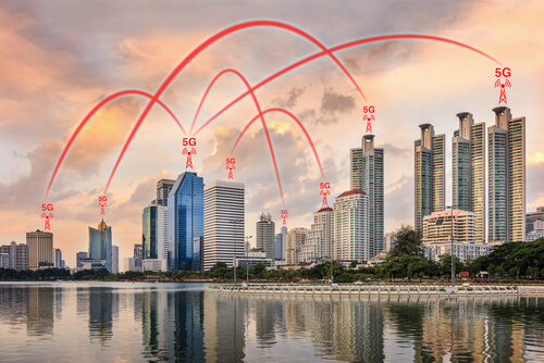 Edificios con redes 5g