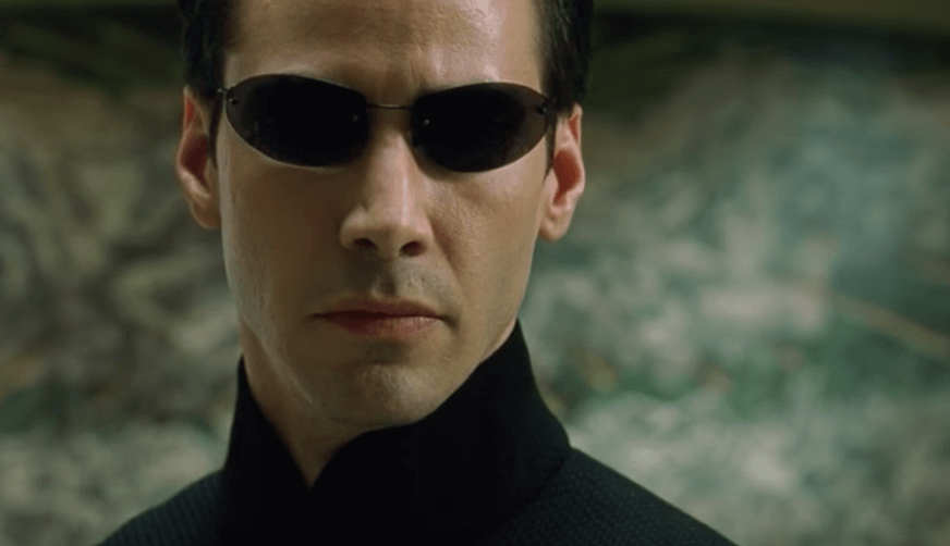 Keanu Reeves en Matrix