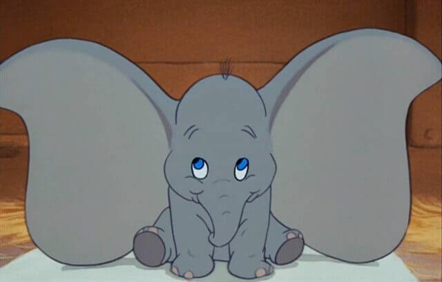 Dibujo animado de Dumbo