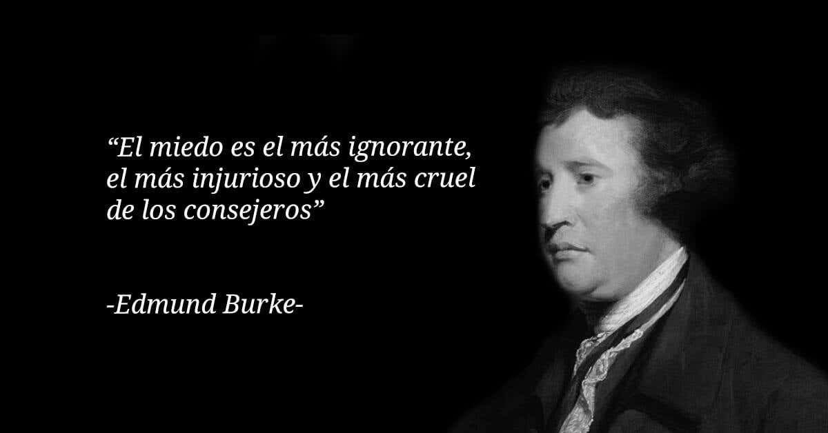 5 frases de Edmund Burke