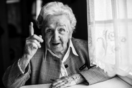 Mi abuela, ¿psicóloga?