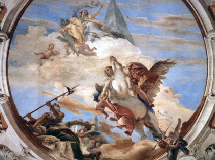 El mito de Belerofonte, el jinete de un caballo alado