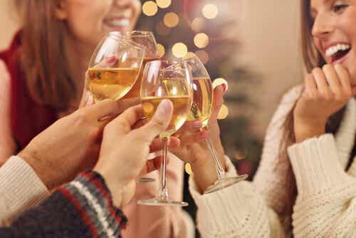 Perheriidat puhkeavat jouluna, etenkin jos alkoholia nautitaan paljon.