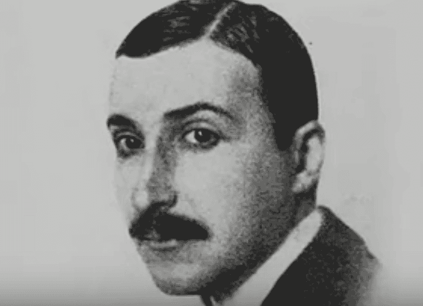 Rostro de Stefan Zweig