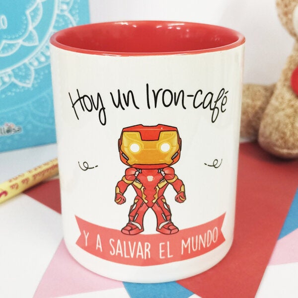 Taza de Café y Té Iron Man