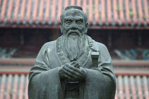 Standbeeld van Confucius