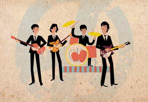 Ilustración The Beatles
